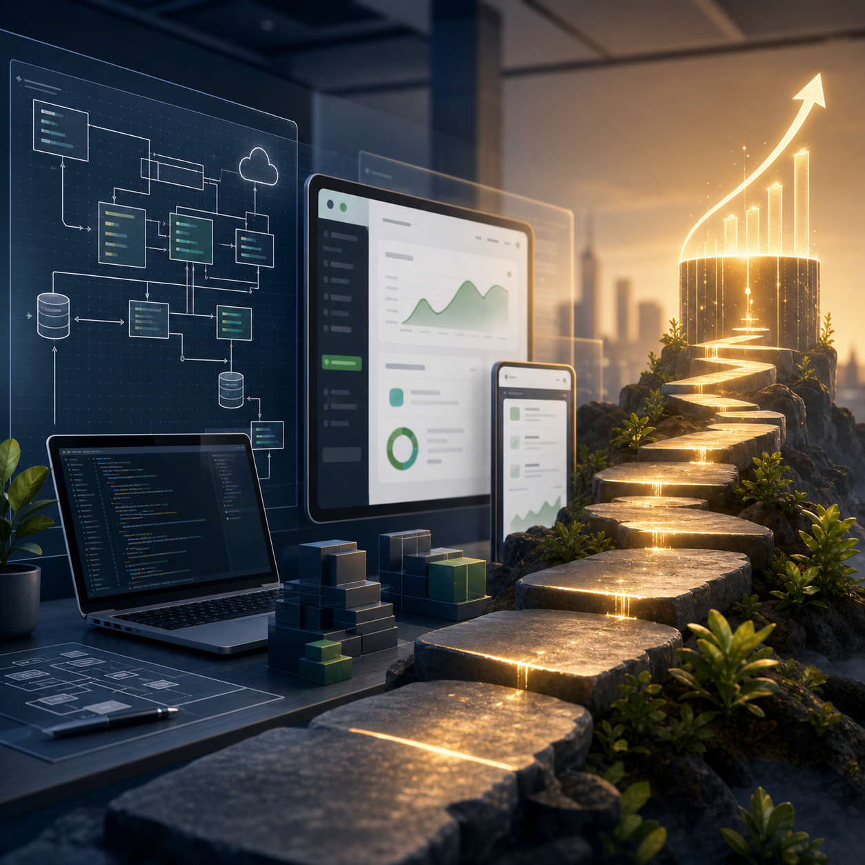 Software engineering creating product confidence, technical credibility, and startup fundraising readiness