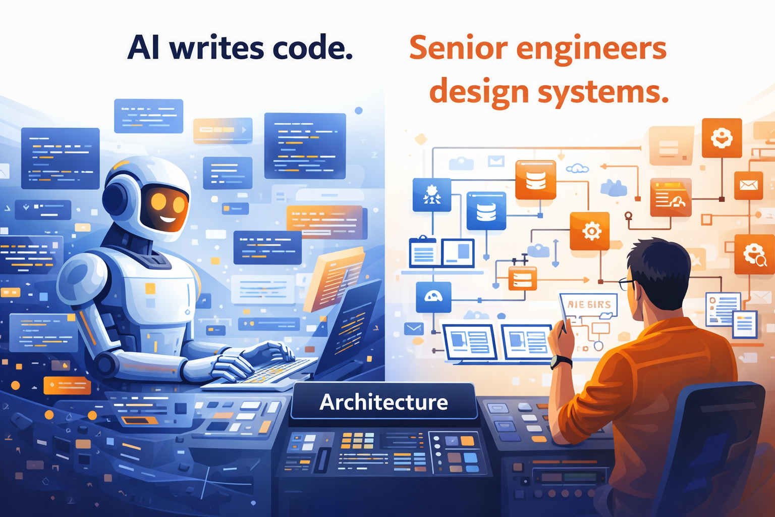 Senior engineers in the AI era