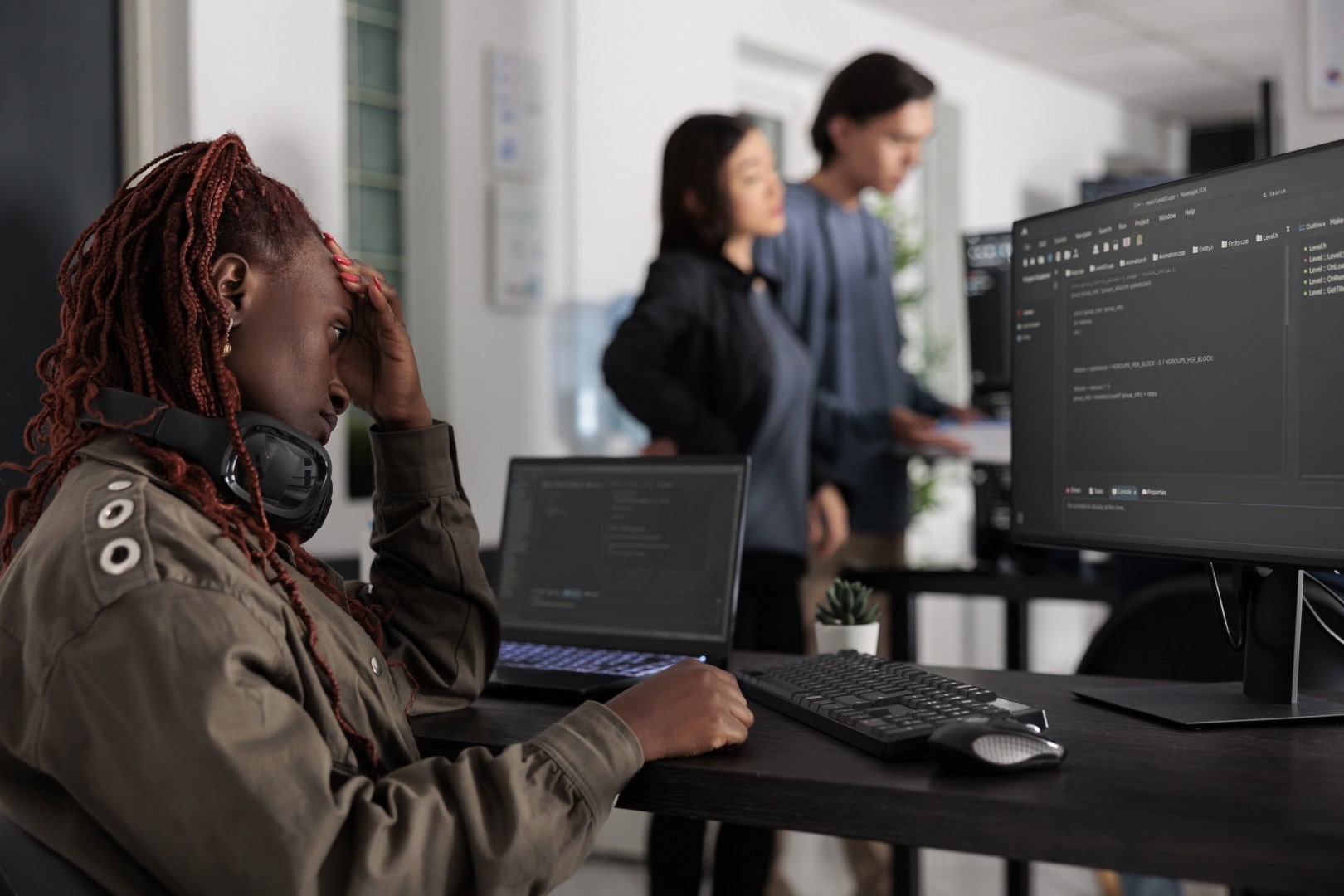 AI coding chaos illustration