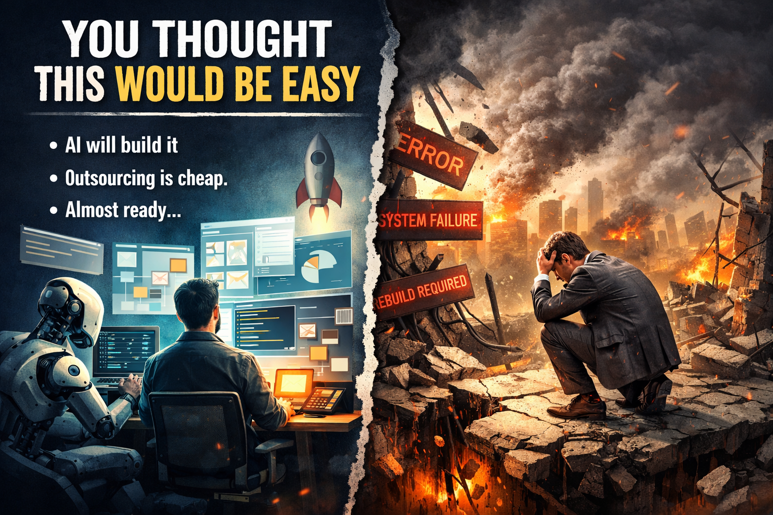 You thought this would be easy - illusion vs reality