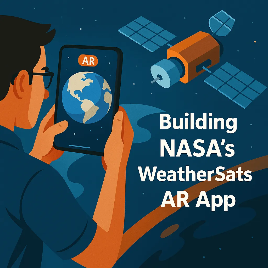 Building NASA’s WeatherSats AR App