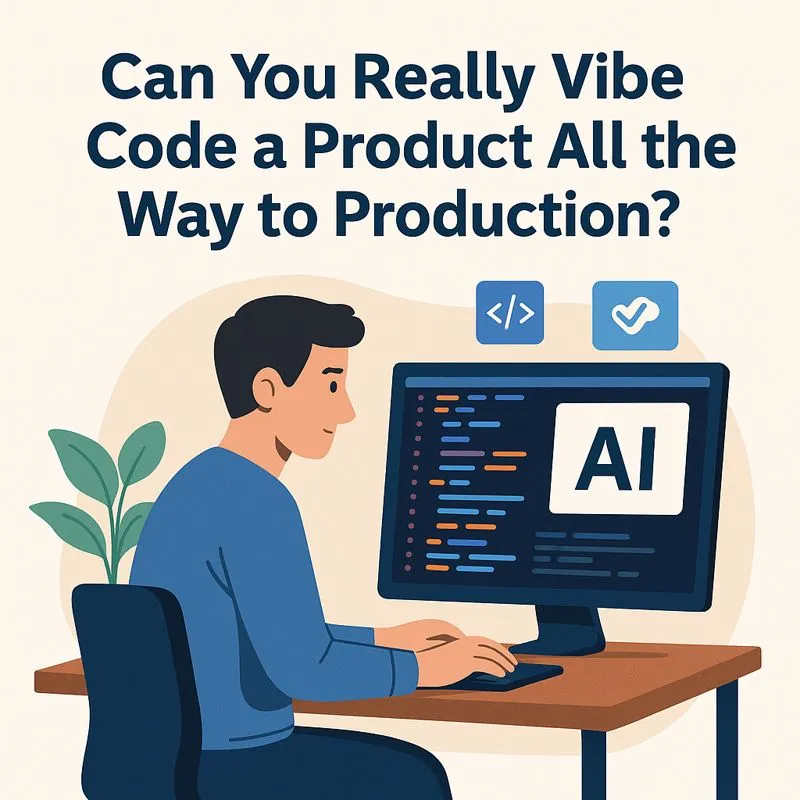 Can You Really Vibe Code a Product All the Way to Production?